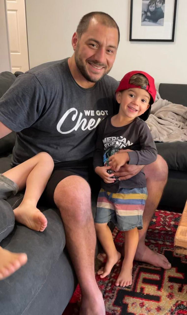 emerson and dad